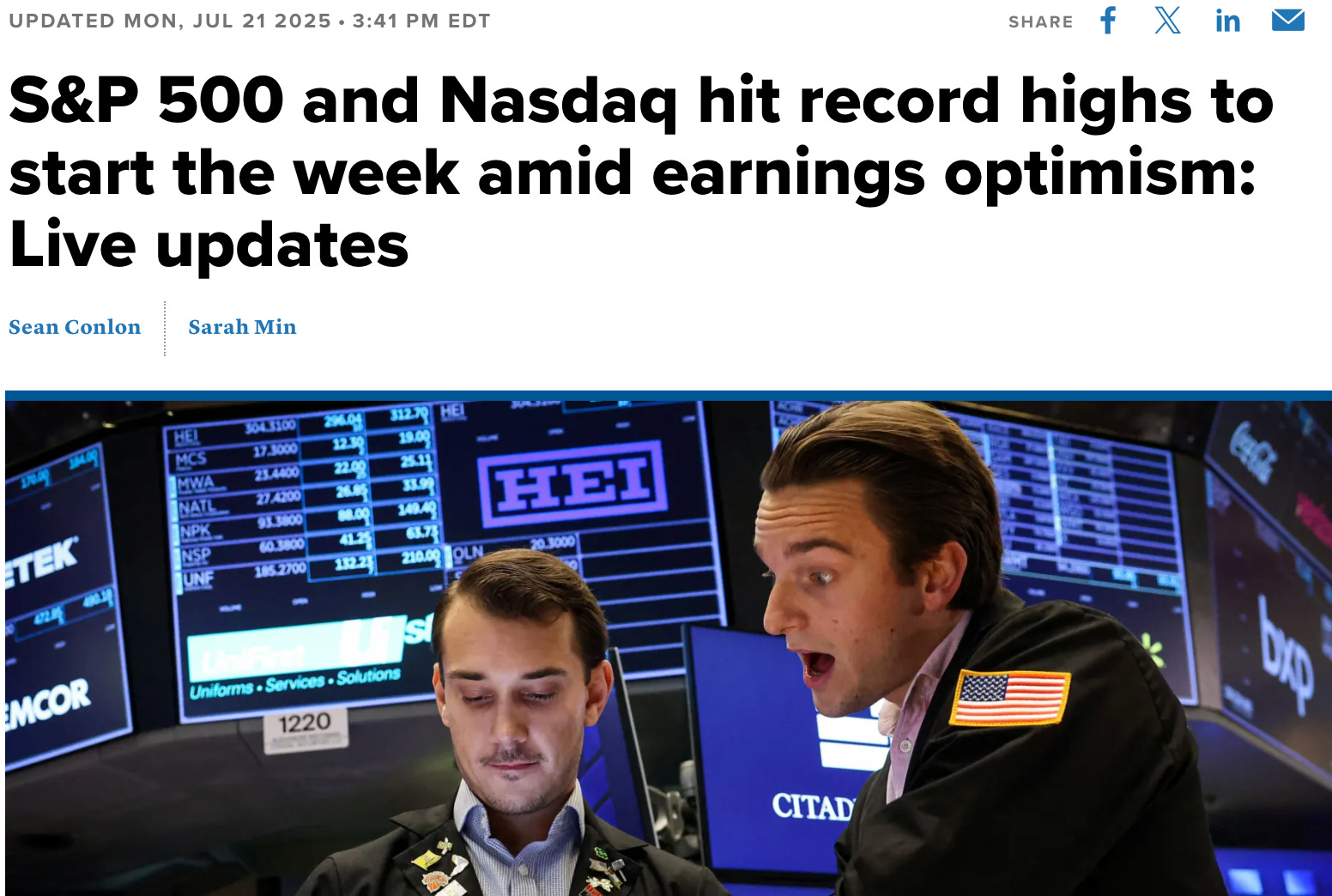 No One is Highlighting Lack of Volume or Liquidity 🎧 #489 (July 21)