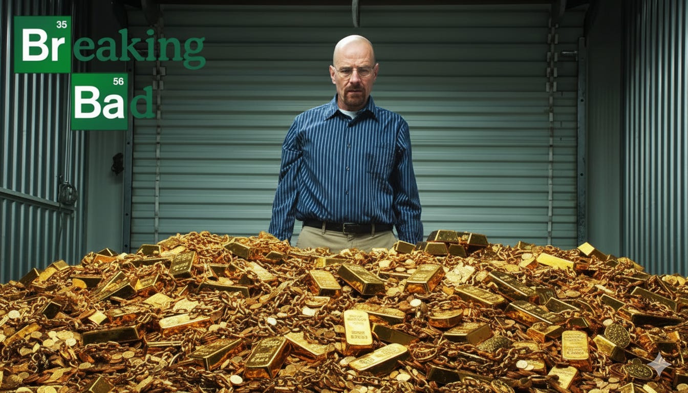 What if Walter White got paid in Gold, not USD? 🎧 #519 (Sep 3)