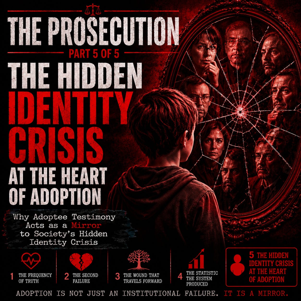 THE PROSECUTION - Part 5 - The Hidden Identity Crisis at the Heart of Adoption episode artwork