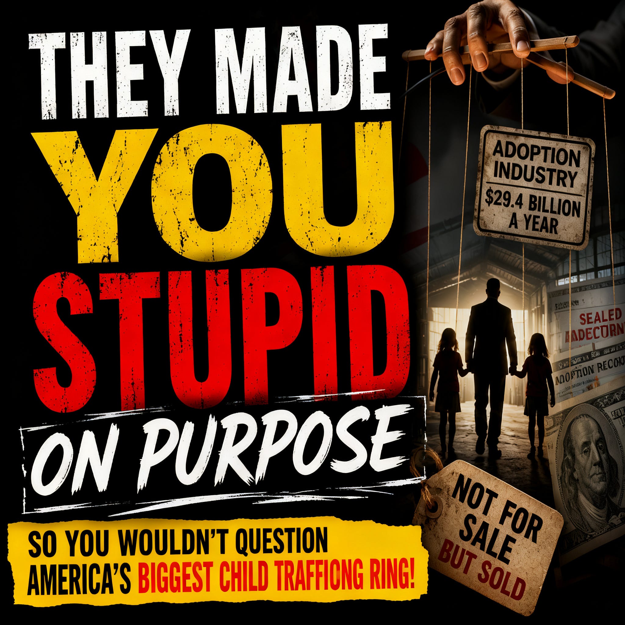 THEY MADE YOU STUPID ON PURPOSE episode artwork