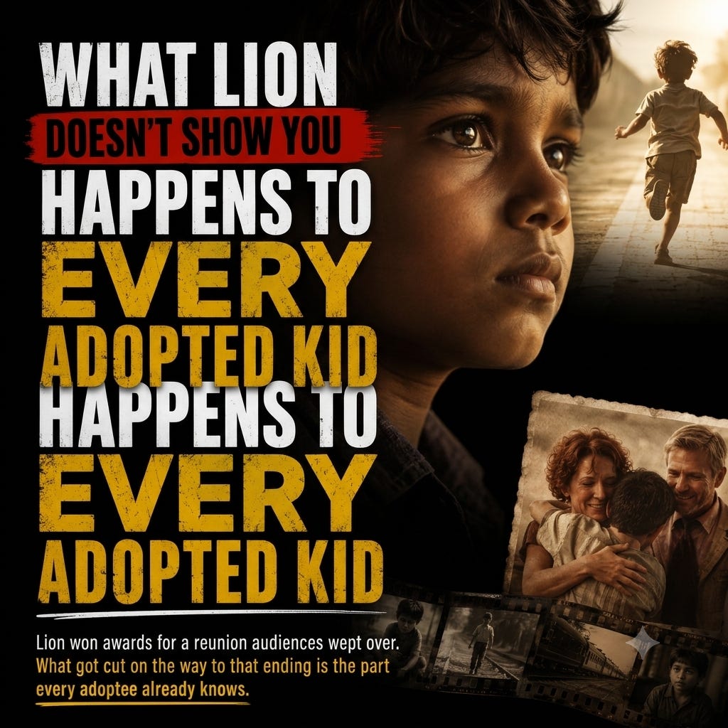 What Lion Doesn’t Show You Happens to Every Adopted Kid episode artwork