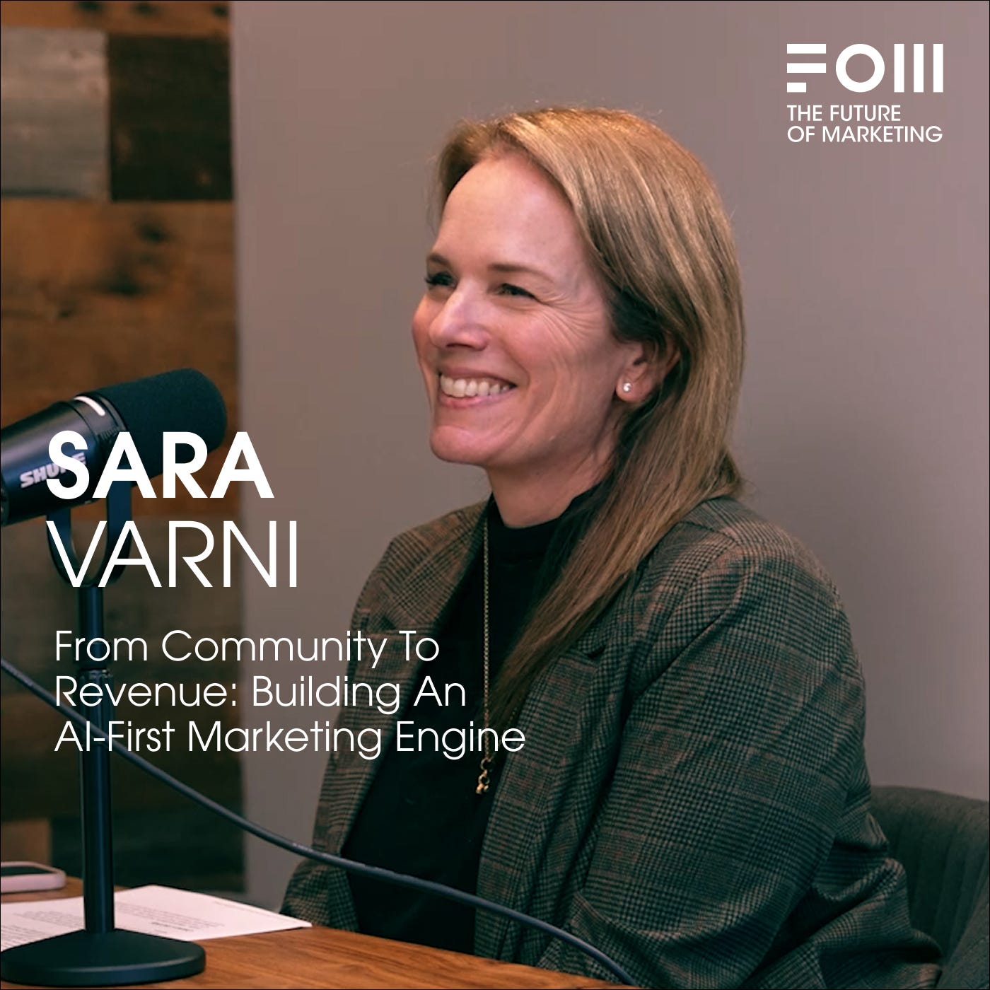 From Community To Revenue: Building An AI-First Marketing Engine with Sara Varni From Community To Revenue: Building An AI-First Marketing Engine with Sara Varni