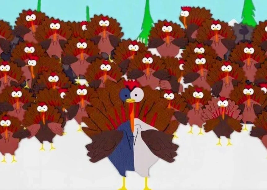 The Hardest I Ever Made My Dad Laugh, During Thanksgiving episode artwork