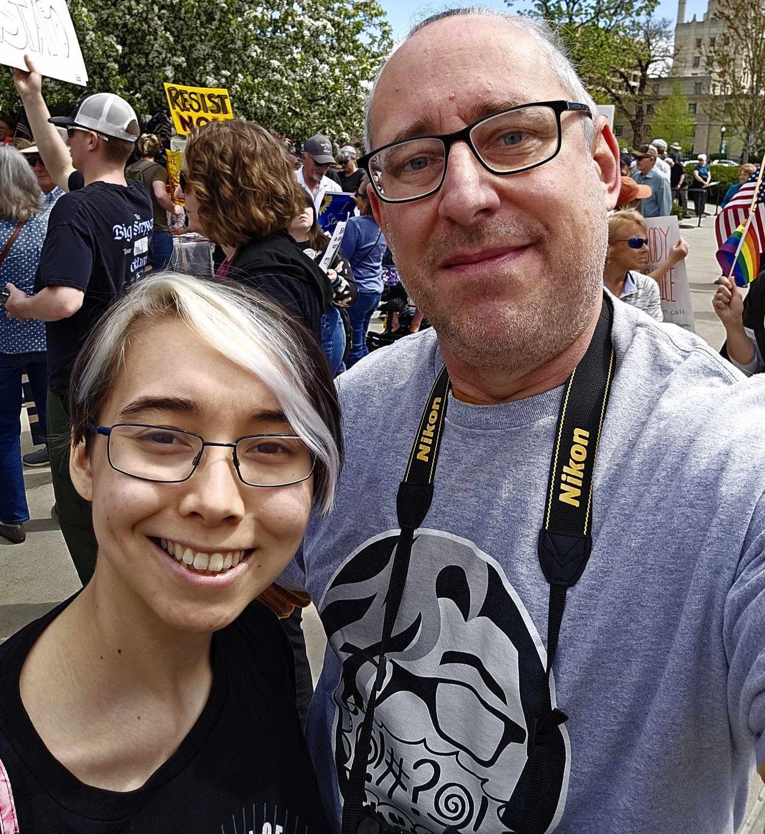 Protesting Against Trump's Fascism Was a Badass Family Event episode artwork
