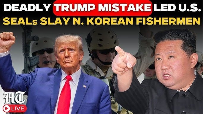 Trump's Latest Scandal: Navy Seals Kill Civilians in N. Korea episode artwork