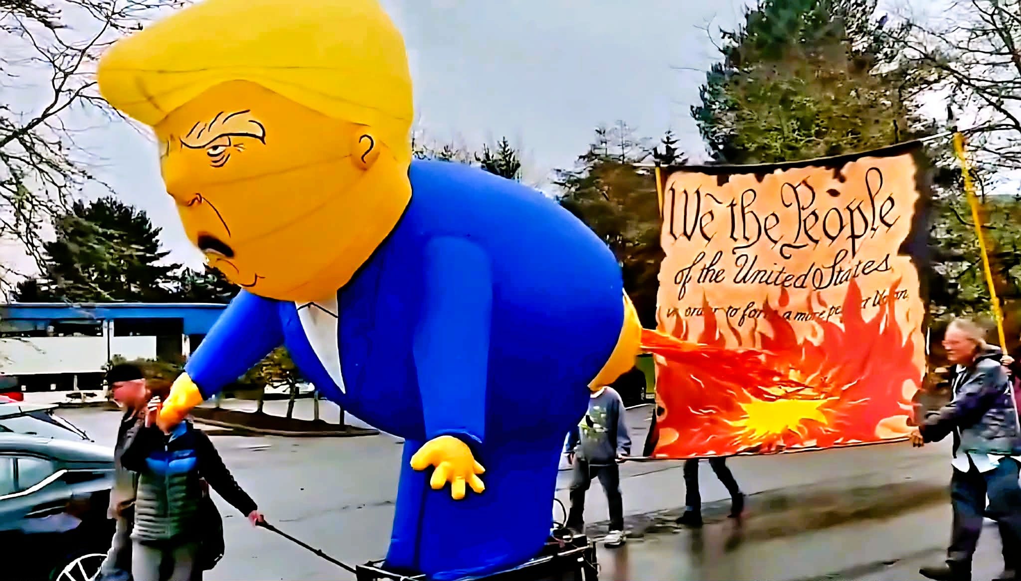 You'll Never Fucking Stop Us, Traitor Trump episode artwork