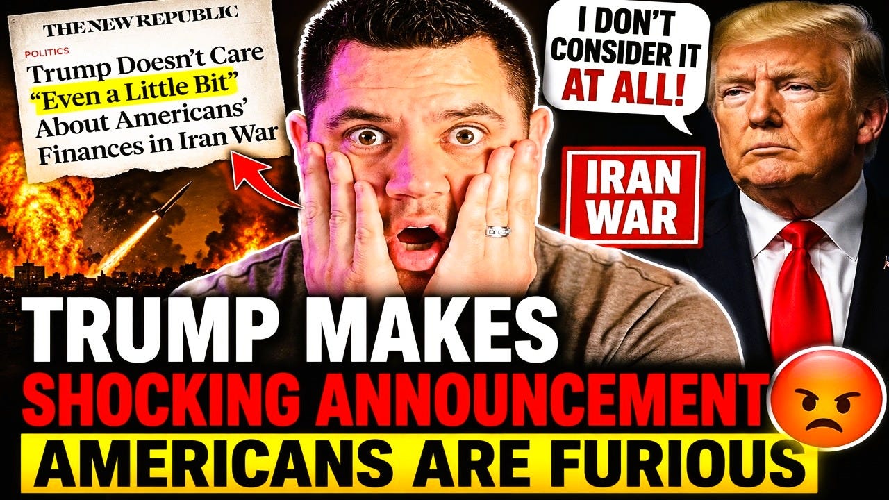 Trump Says He Doesn't Give a Fuck About Your Finances episode artwork