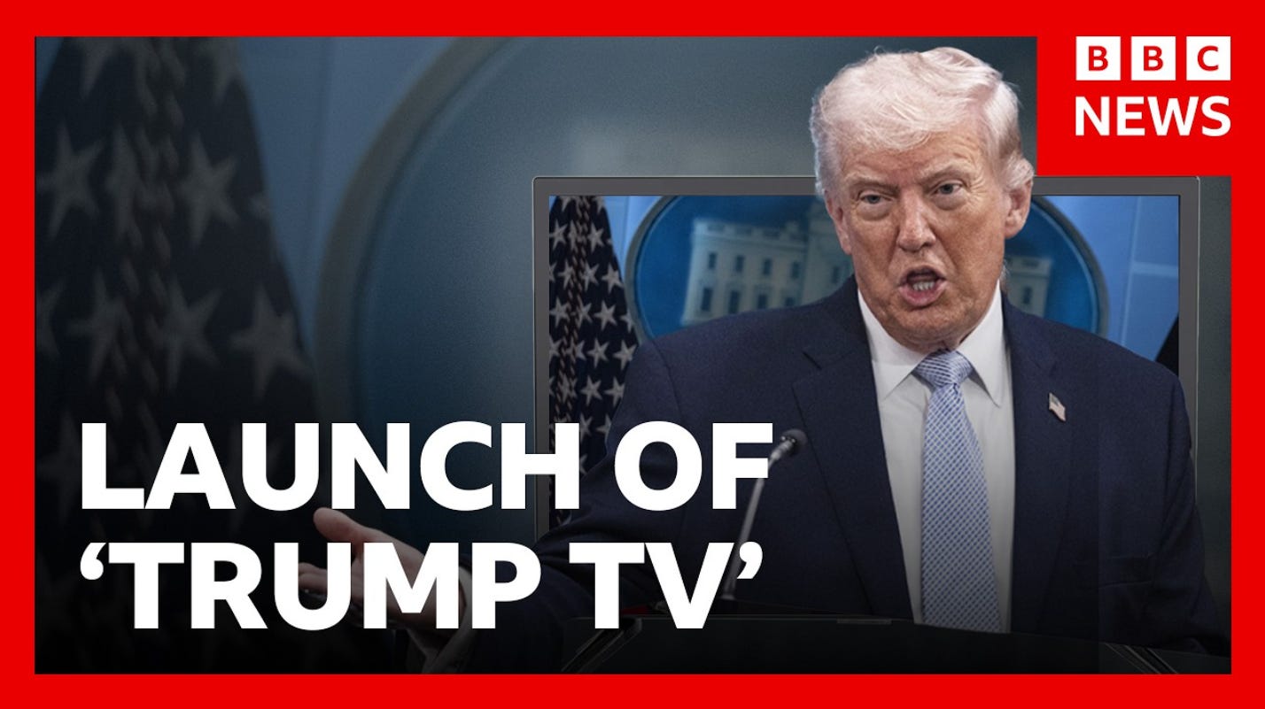 Fuck Traitor Trump’s “Mad TV” Propaganda Network