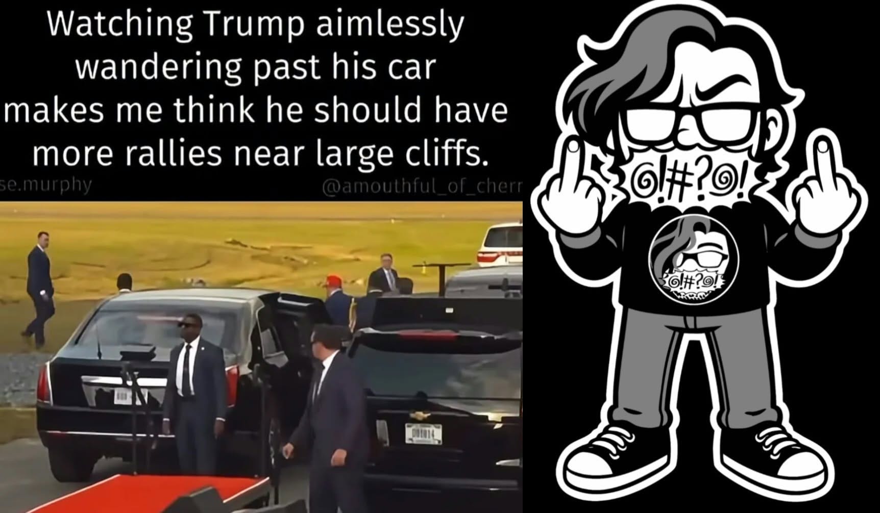 Dementia Donnie Needs to Be Put on a Leash