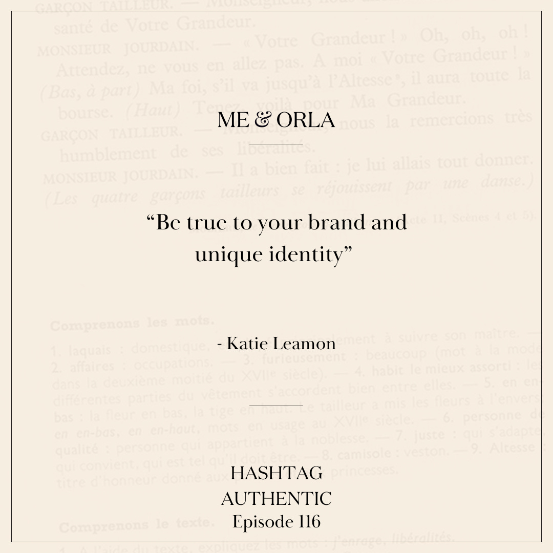 Staying true to your unique identity, with Katie Leamon