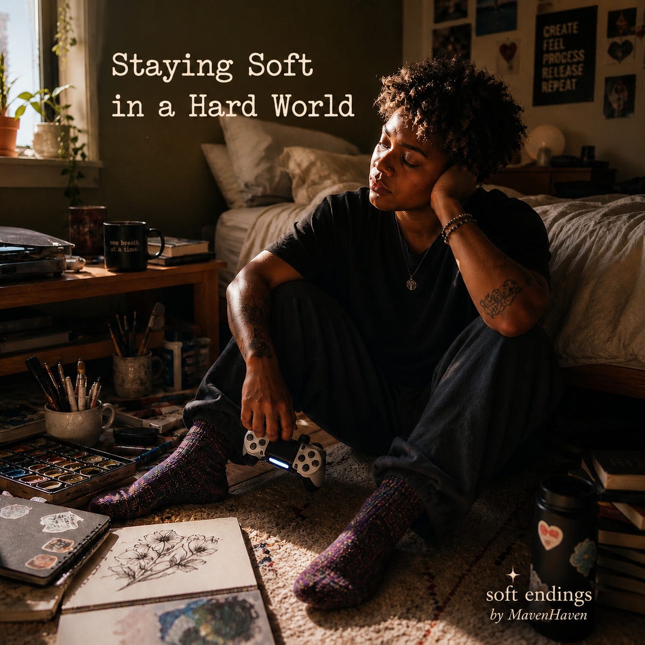 Staying Soft in a Hard World episode artwork