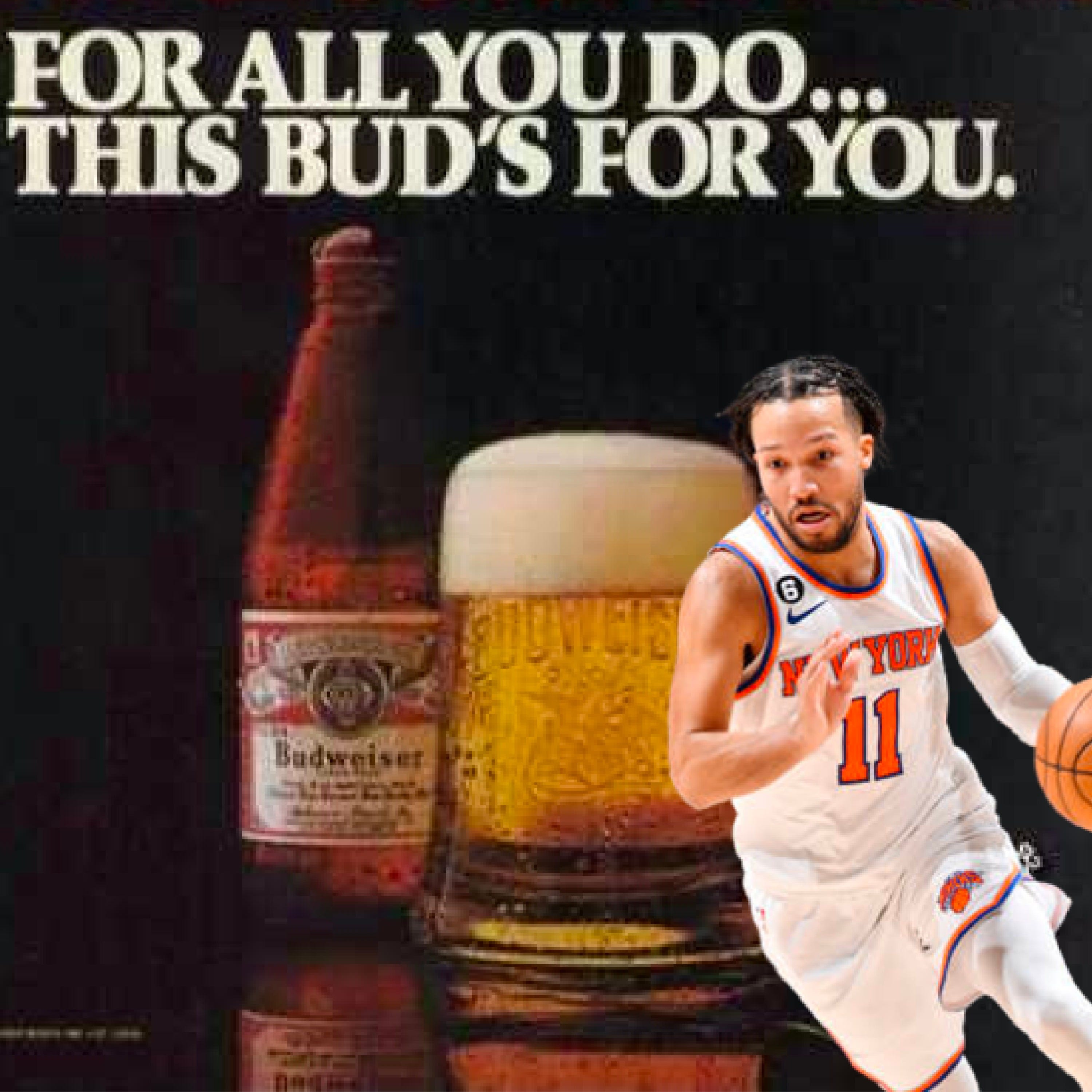 Jalen Brunson, This Bud's For You episode artwork