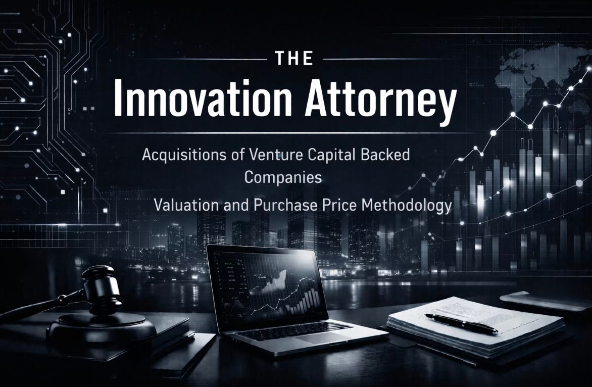 Valuation and Purchase Price Methodology in M&A Transactions of Venture Capital Funded Companies episode artwork