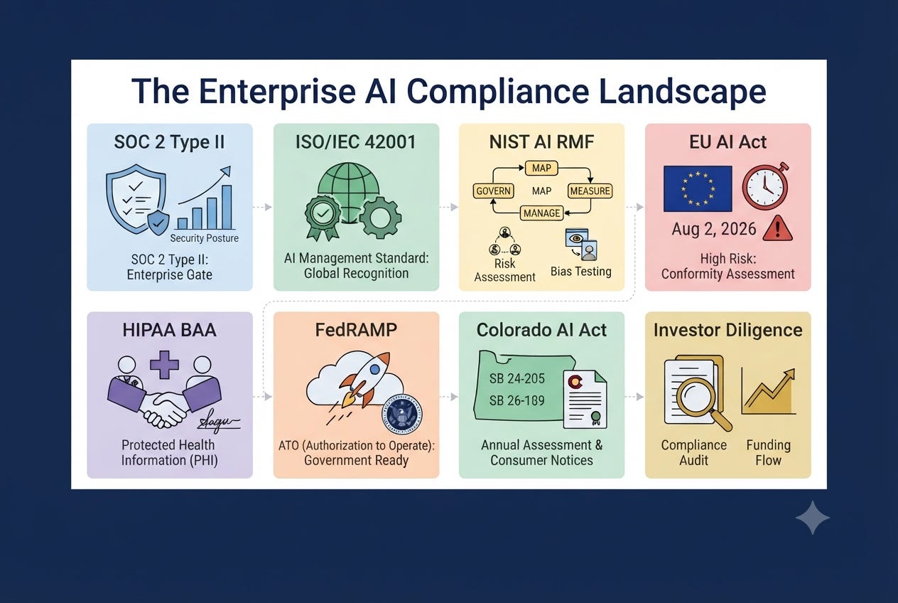 SOC 2 and the EU AI Act Now Decide Which AI Startups Get Funded