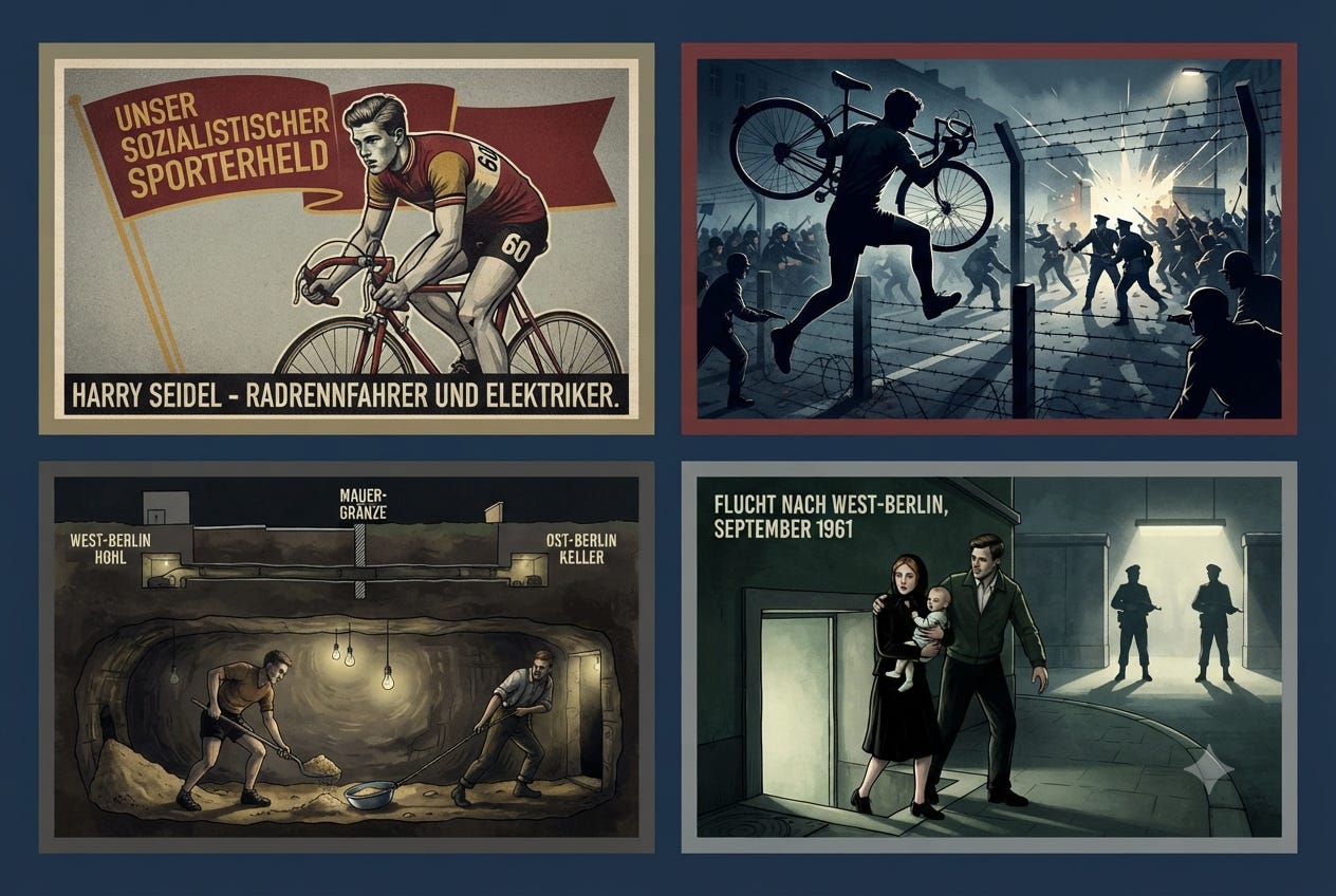 The Cyclist Who Defied the Berlin Wall