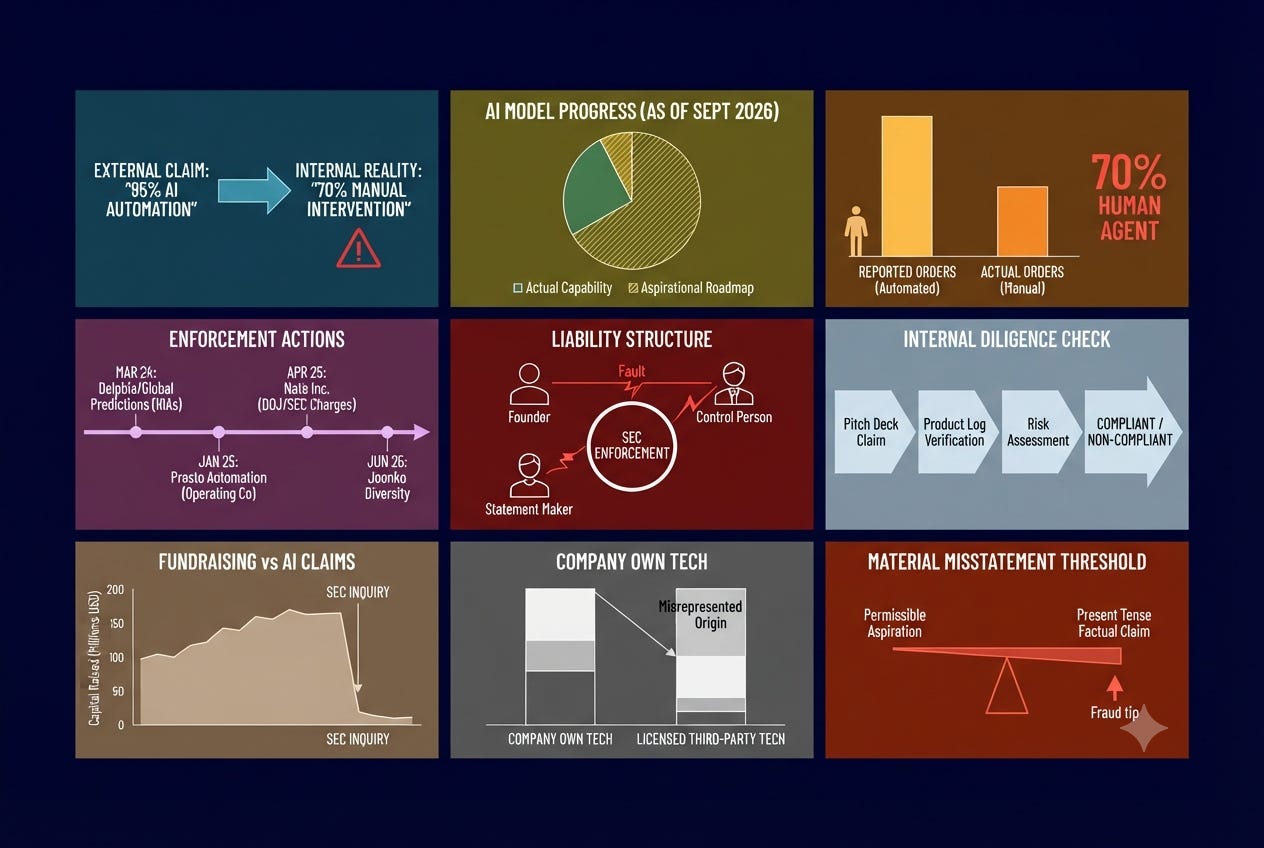 Securities Fraud Exposure for Pitch Decks and Investor Updates
