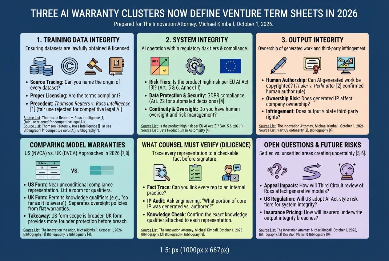 What AI Representations Should Founders Review Before A Term Sheet