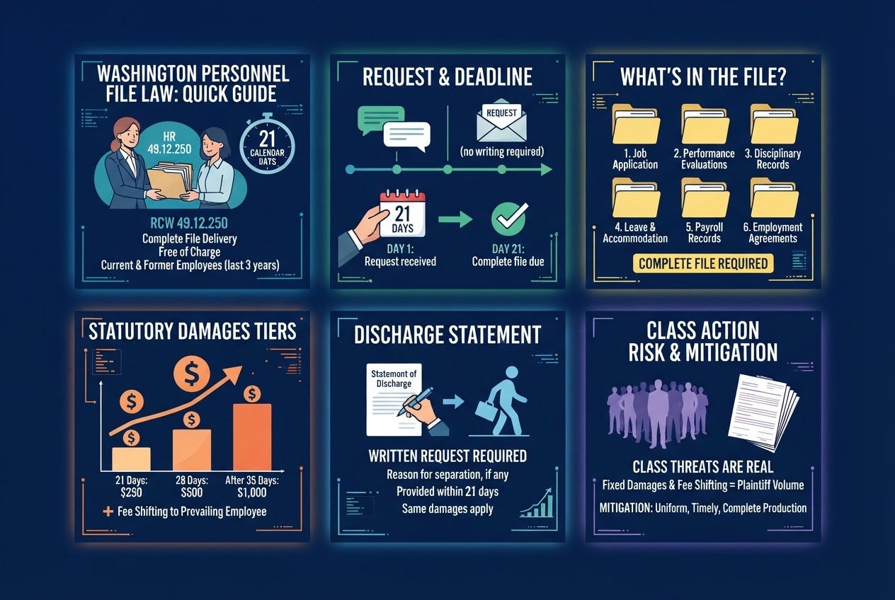Can Employees Bring a Class Action Over Washington Personnel File Requests episode artwork