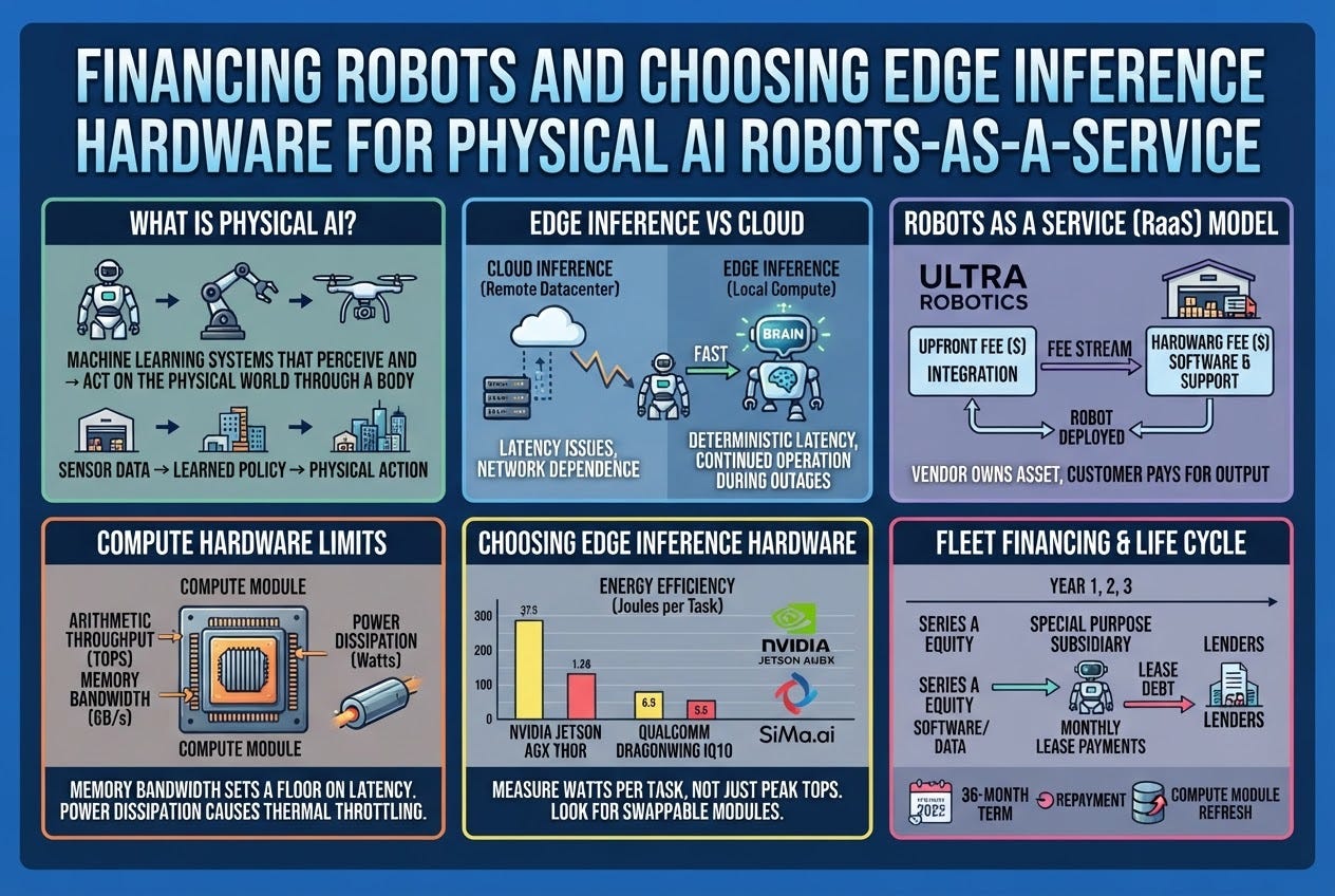 How a Robotics Startup can Finance Robots as a Service