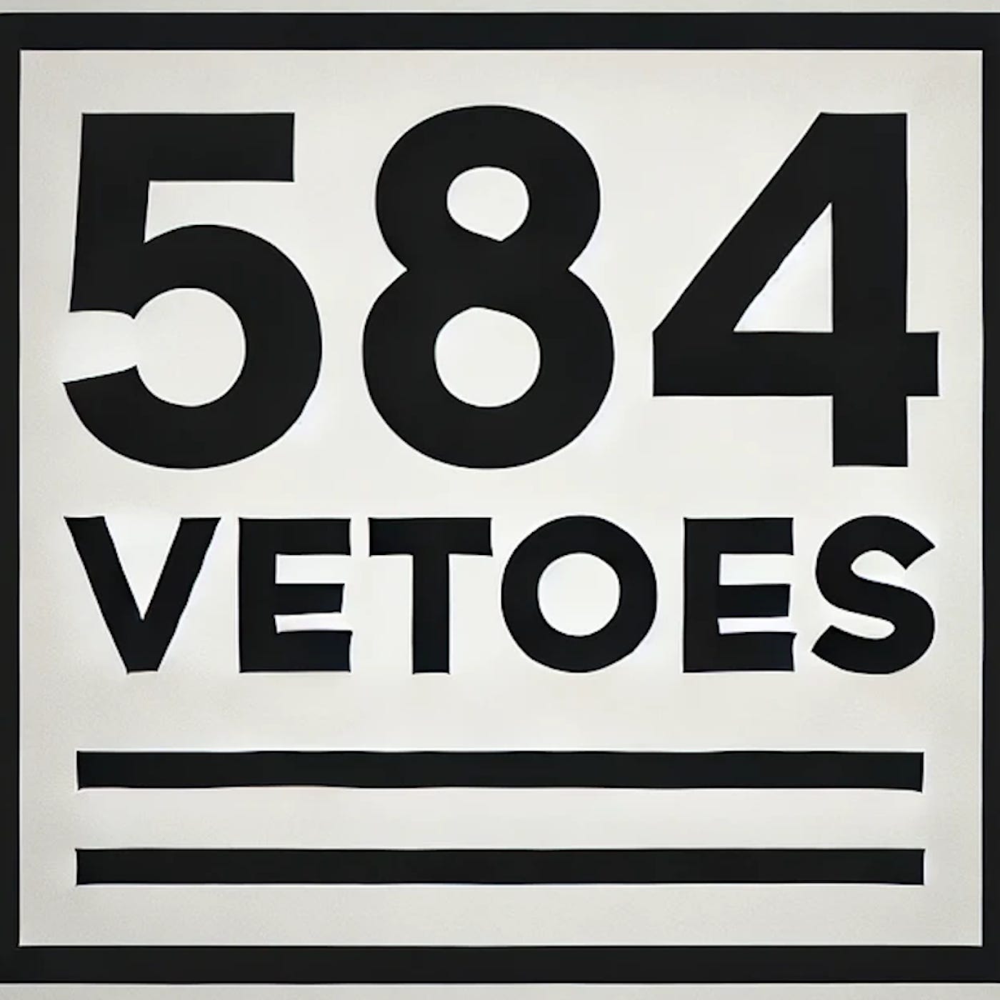 584 Vetoes
