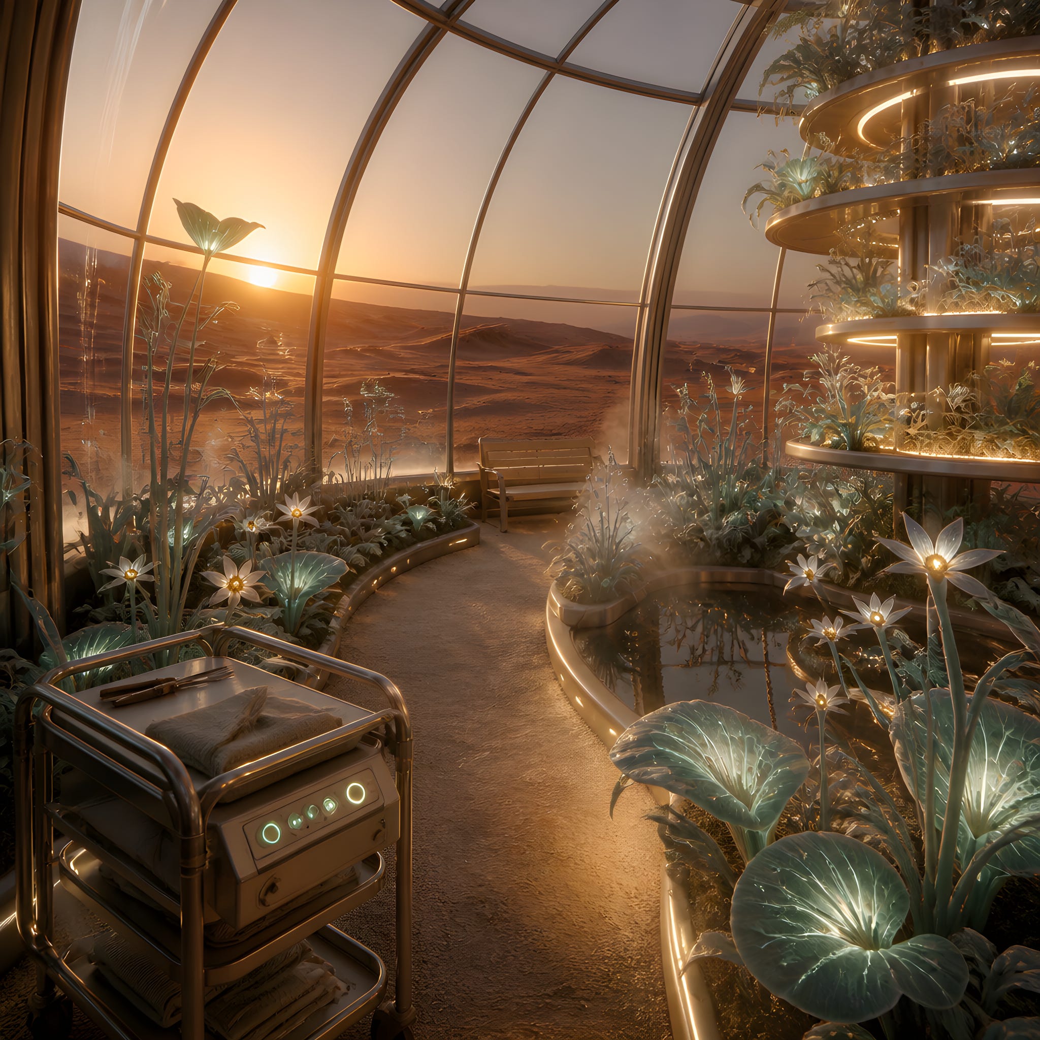 Mist and Glow at Martian Dawn - narrated by Selene Ardent episode artwork