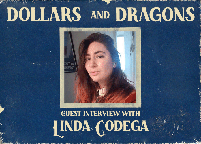 "Local Journo Boy Cryptid tells tabletop to GET UNIONIZED!" | Bonus ep 1 - Linda Codega (they/them)  episode artwork