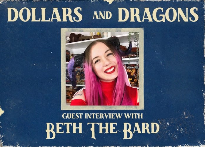 "Freelance writing advice: I did not leave my desk for 30 days" | Ep 44 - Beth The Bard (she/her) episode artwork