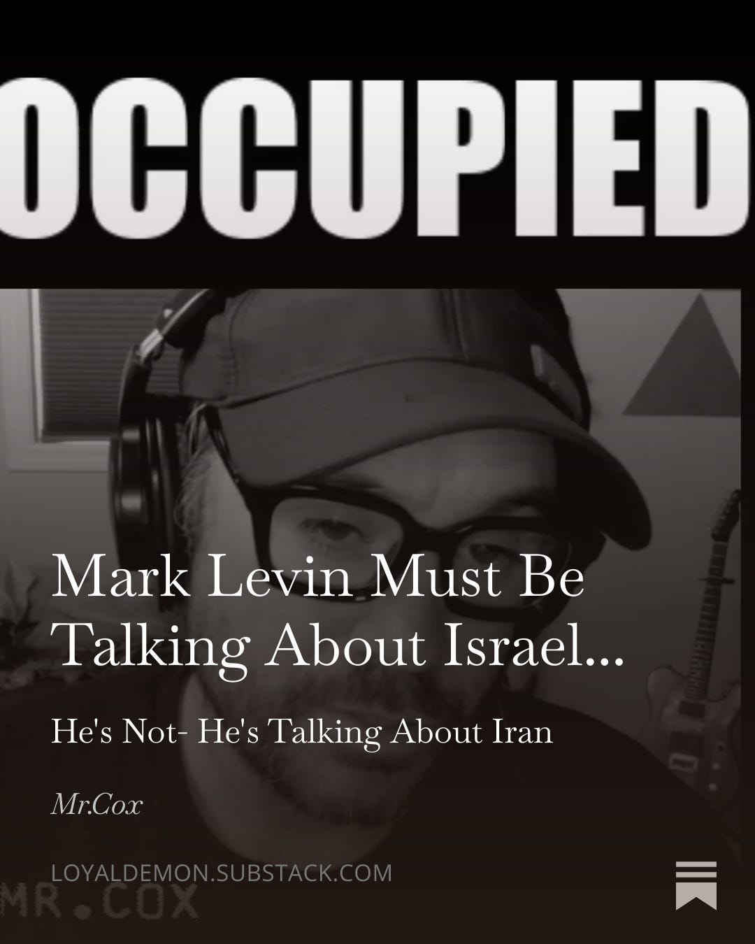 Mark Levin Must Be Talking About Israel...  episode artwork