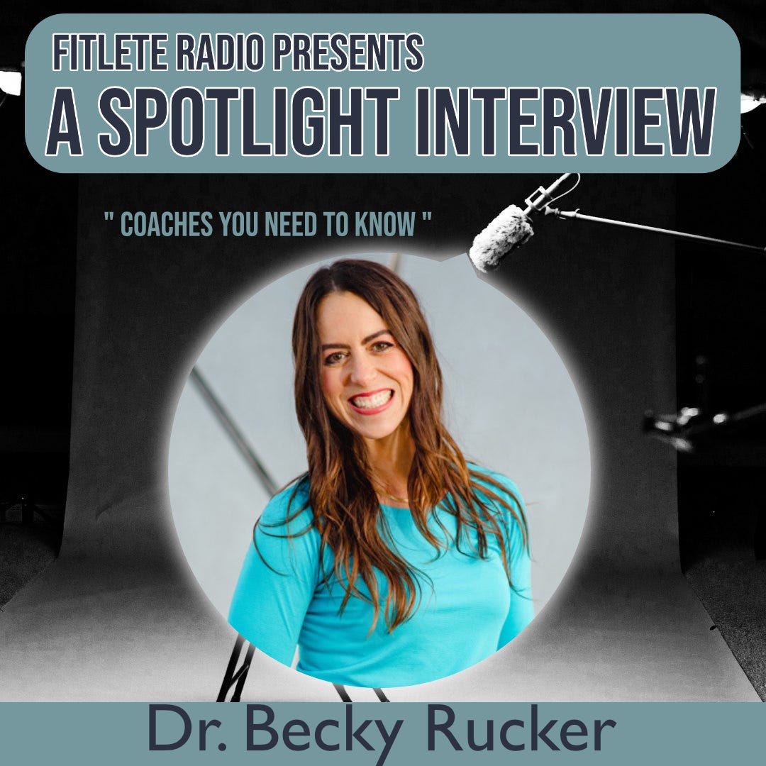 Coach’s Spotlight: Meet Dr. Becky Rucker| S2:Ep4