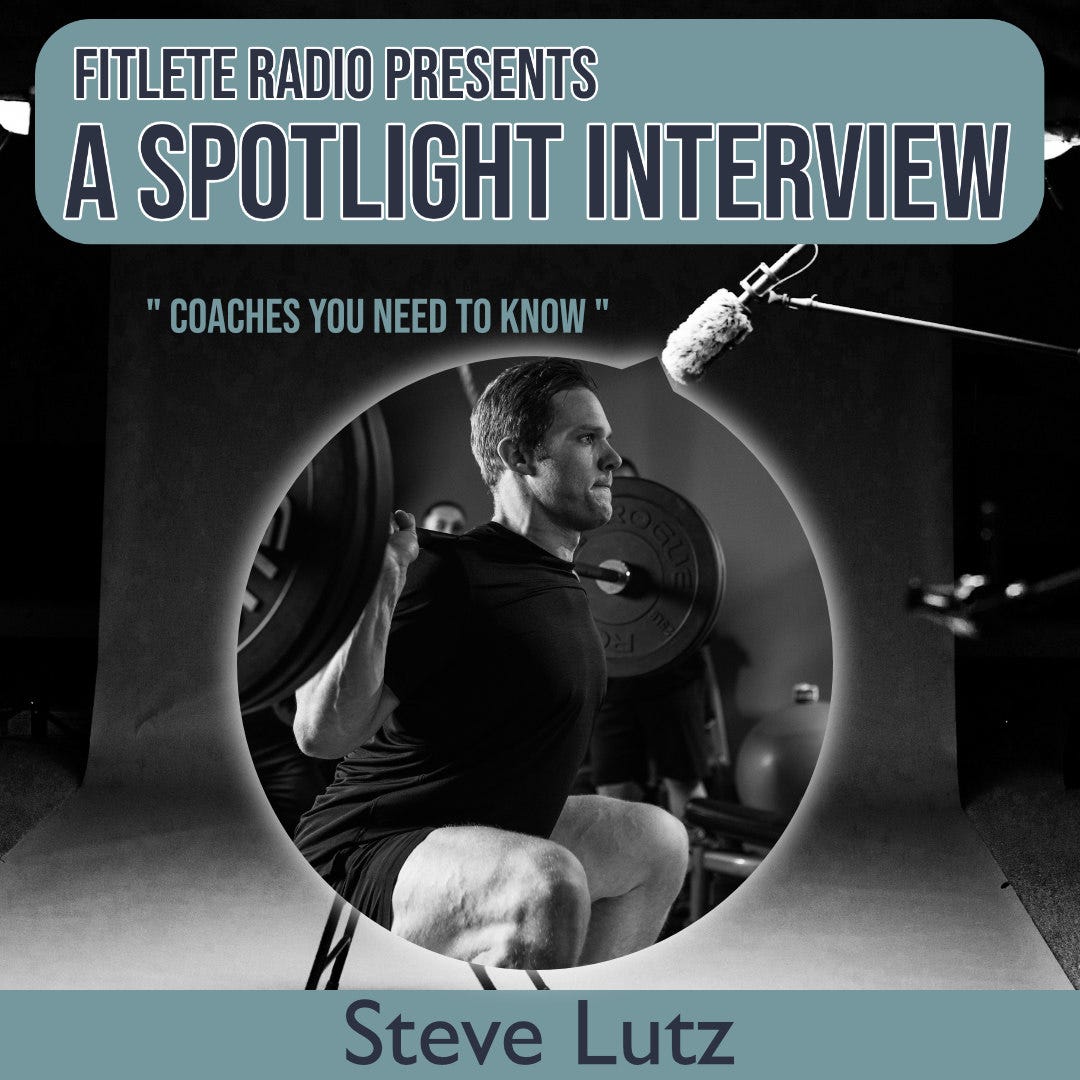 Coach’s Spotlight: Meet Steve Lutz | S2:Ep18
