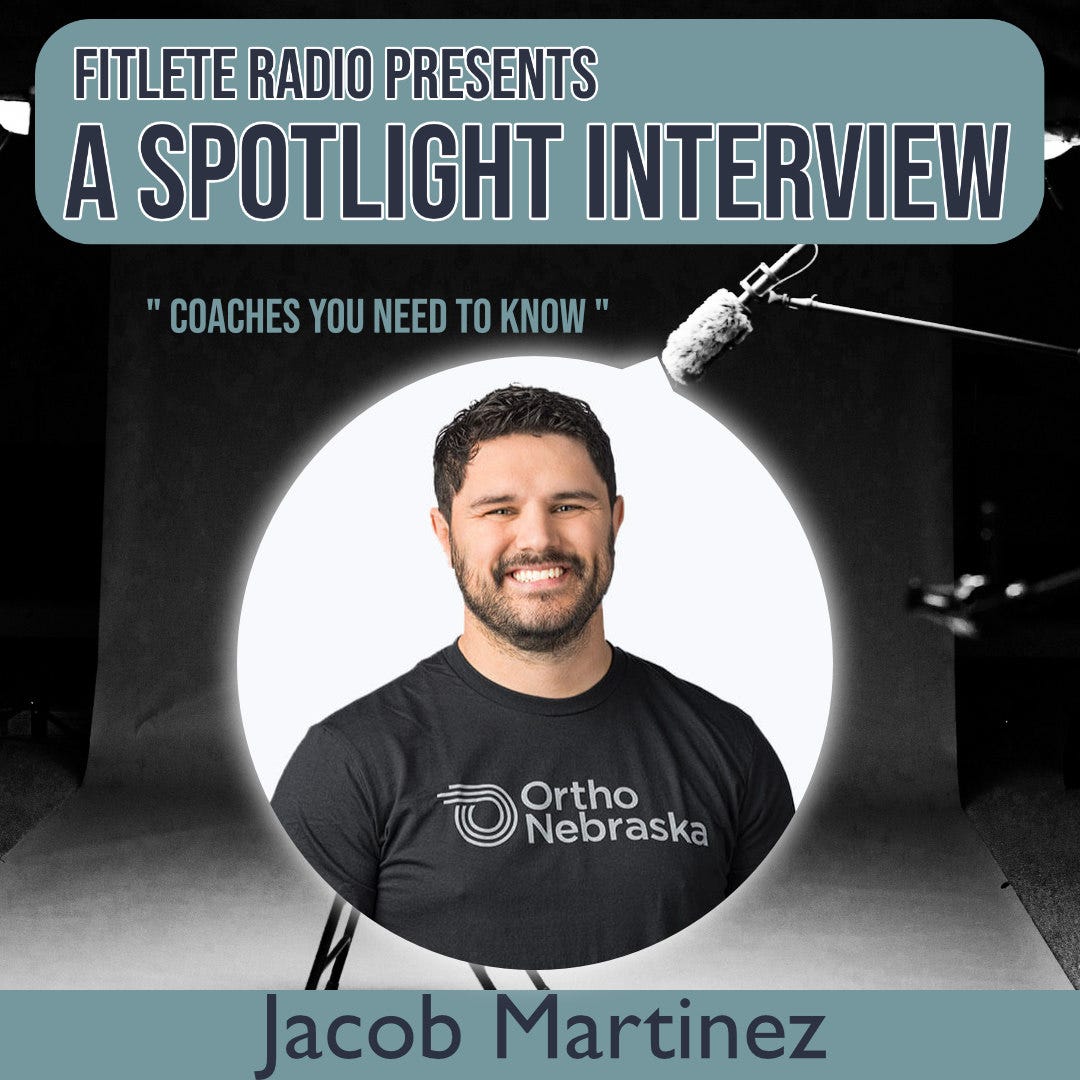Coach’s Spotlight: Meet Jacob Martinez| S2:Ep23