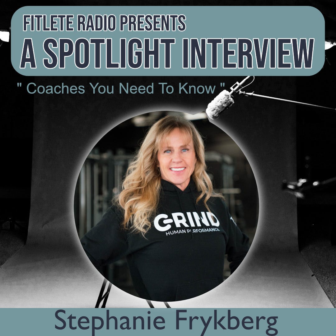 Coaches Spotlight: Meet Stephanie Frykberg| S3:ep6 