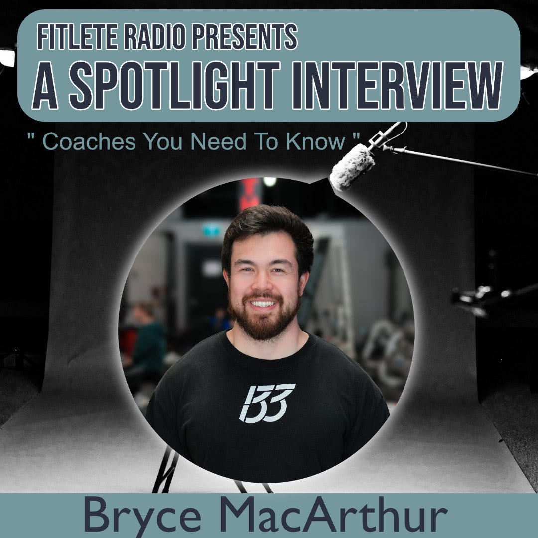 Coaches Spotlight: Meet Bryce MacArthur| S3:ep8