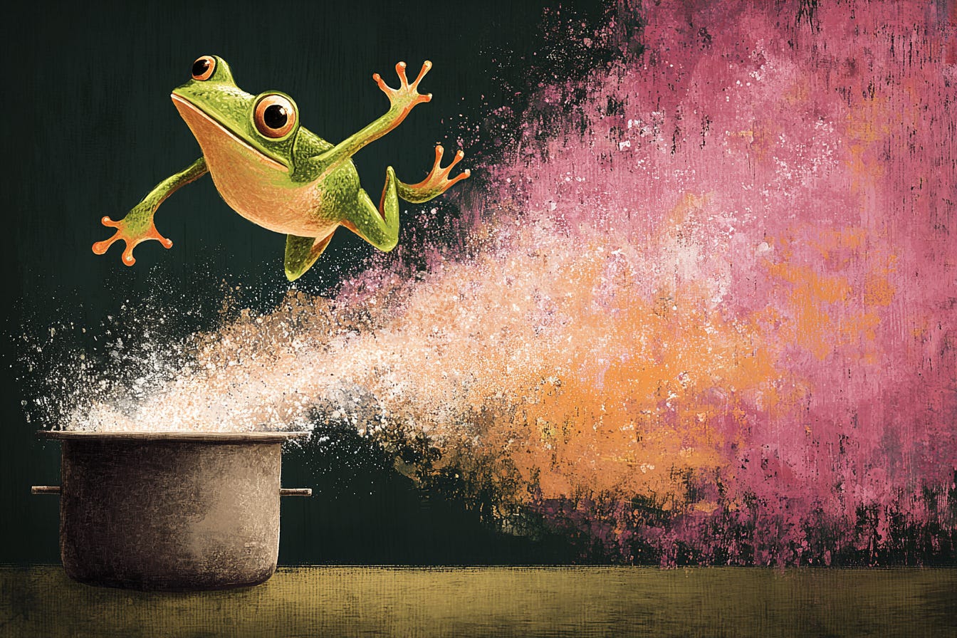 The Frog in the Pot - Escaping Family Violence episode artwork
