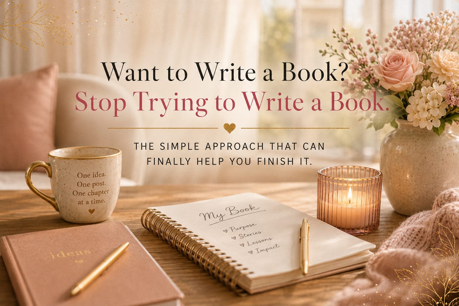 Want to Write a Book? Stop Trying to Write a Book episode artwork