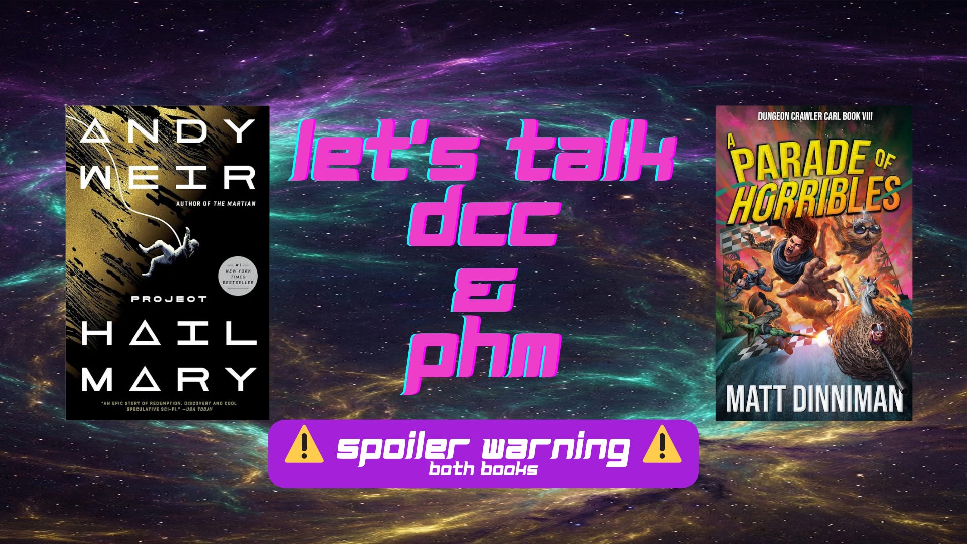 Dungeon Crawler Carl Talk - Project Hail Mary Bonus! episode artwork