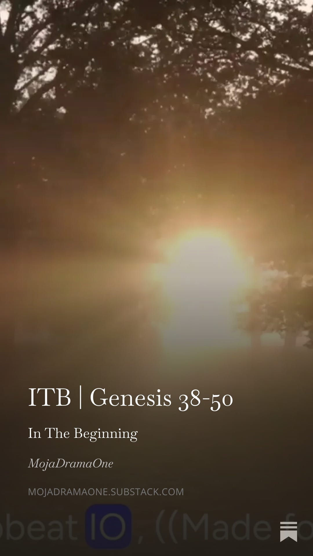 ITB | Genesis 38-50