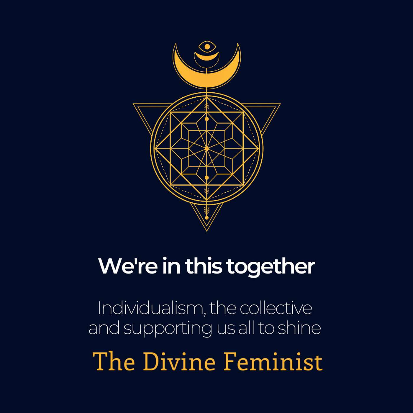 We're in this together: Individualism, the collective and supporting us all to shine episode artwork