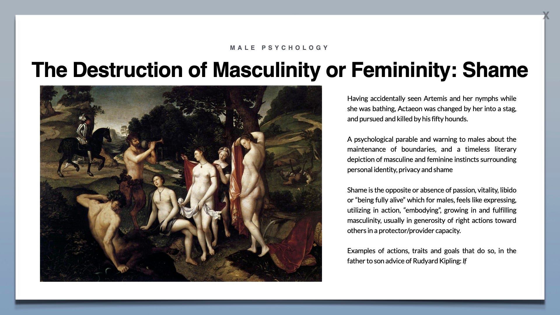 Intro to Men's Psychology
