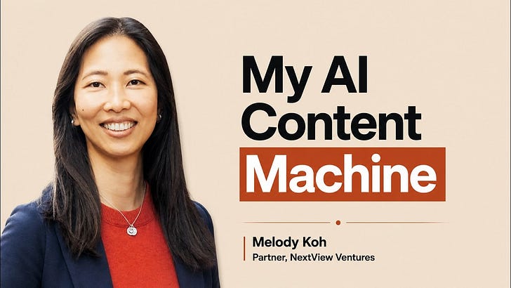 She Wrote as Much in 1 Month With AI as in Her First 8 Years in VC | Melody Koh, NextView Ventures  episode artwork