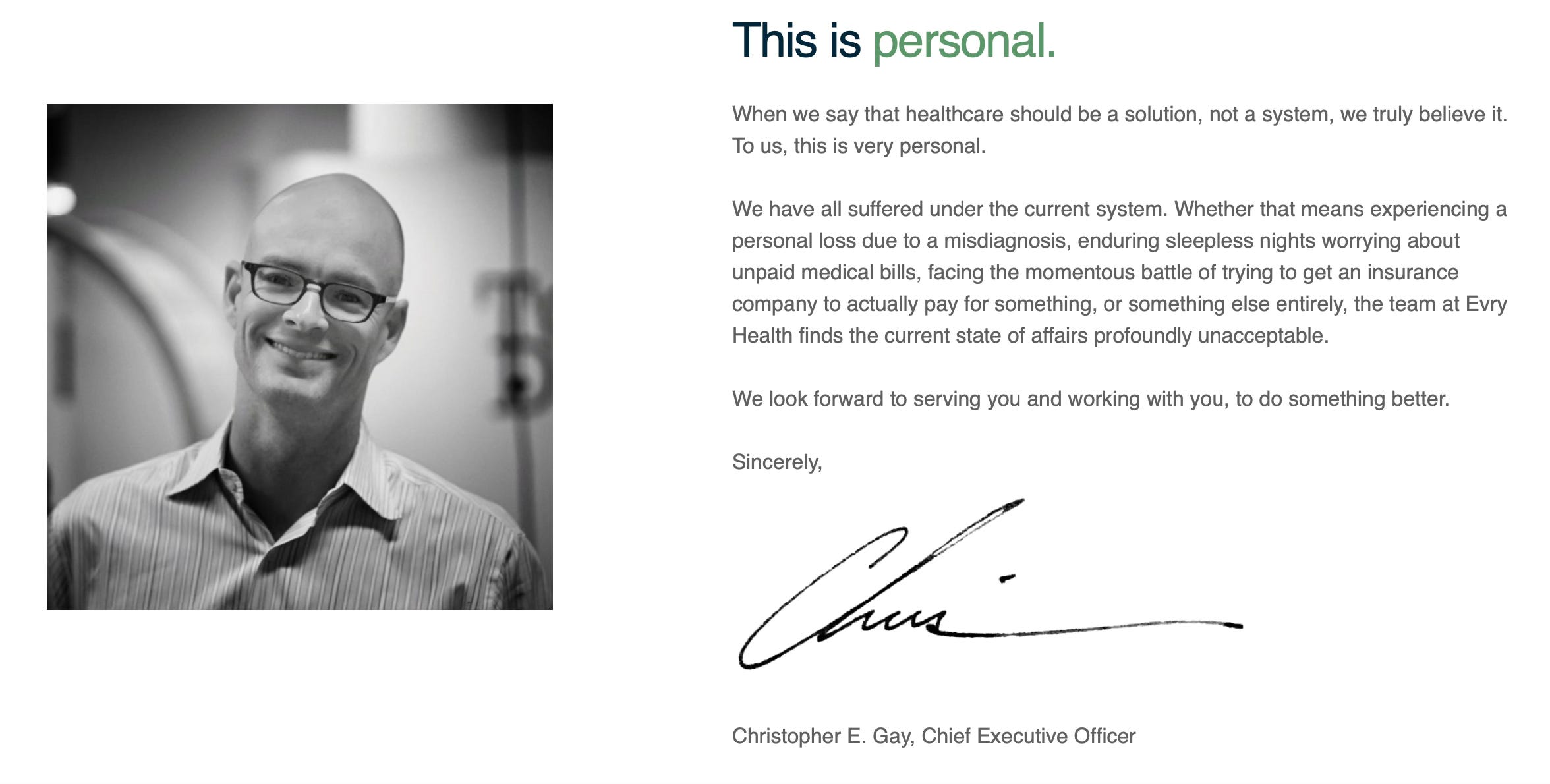 "My friend couldn't pay his deductible and died. I created a health insurance company so that wouldn't happen again." | Chris Gay | Evry Health | Ep. 8 episode artwork
