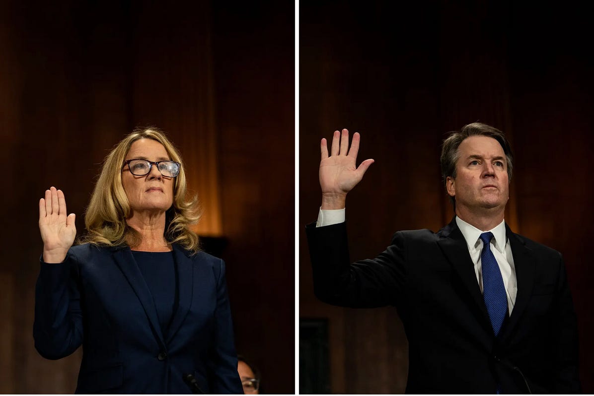 129. Squee, Boof, and the Devil's Triangle: Kavanaugh Trial Returns to Haunt Us