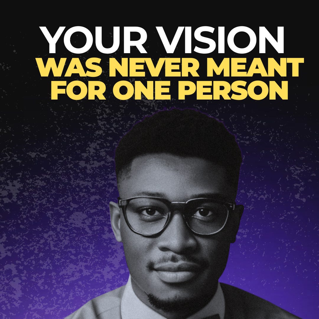 Why Carrying a Vision Alone Is Slowly Breaking Your Leadership episode artwork