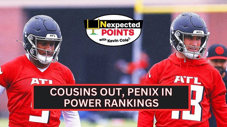 COUSINS OUT, PENIX IN; MVP STAT TALK
