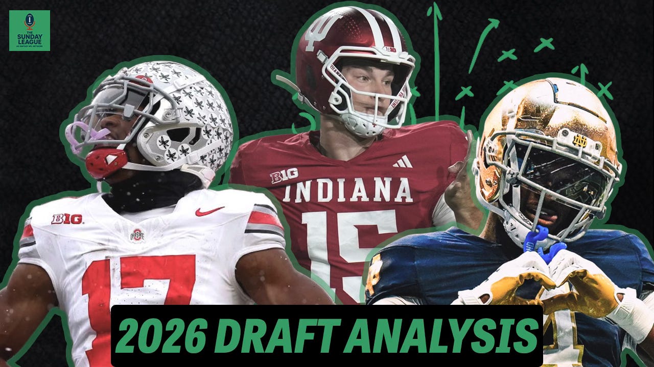 NFL Draft Rookie Fantasy Analysis 2026 + trade talk: S1 Ep2 episode artwork