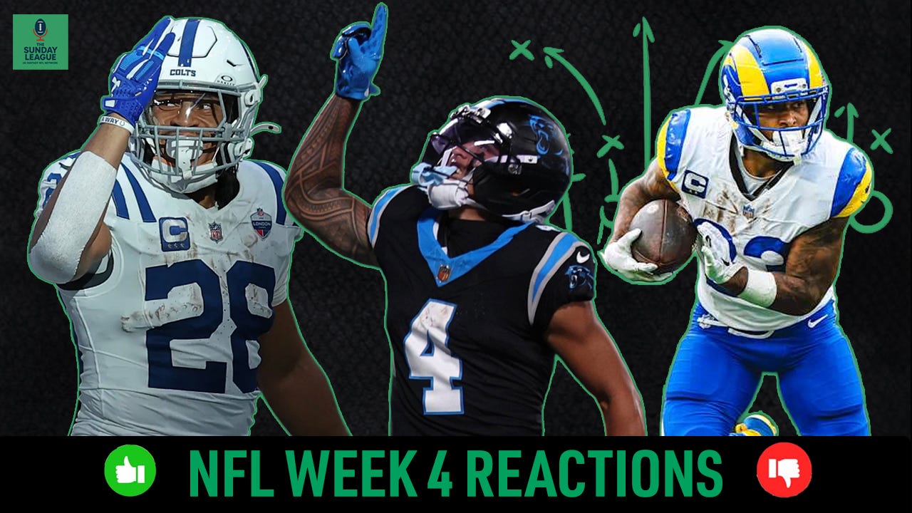 NFL Week 4 recap of EVERY game, fantasy power rankings & Week 5 preview | S1 Ep19 NFL Week 4 recap of EVERY game, fantasy power rankings & Week 5 preview | S1 Ep19