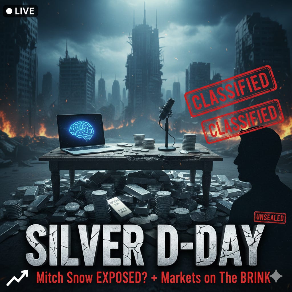 Silver Hits $79: Collapse Incoming? + Mitch Snow Exposed Tonight