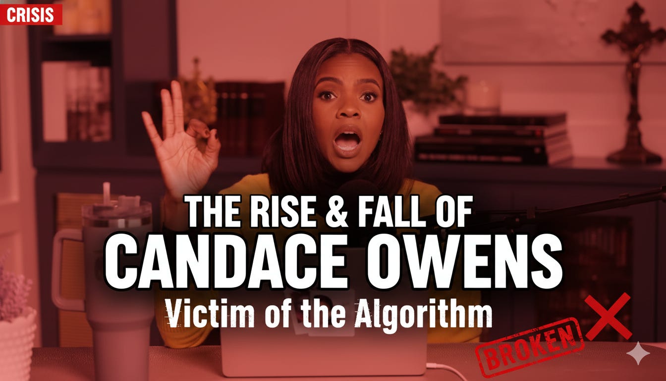The Rise & Fall of Candace Owens: Victim of the Algorithm