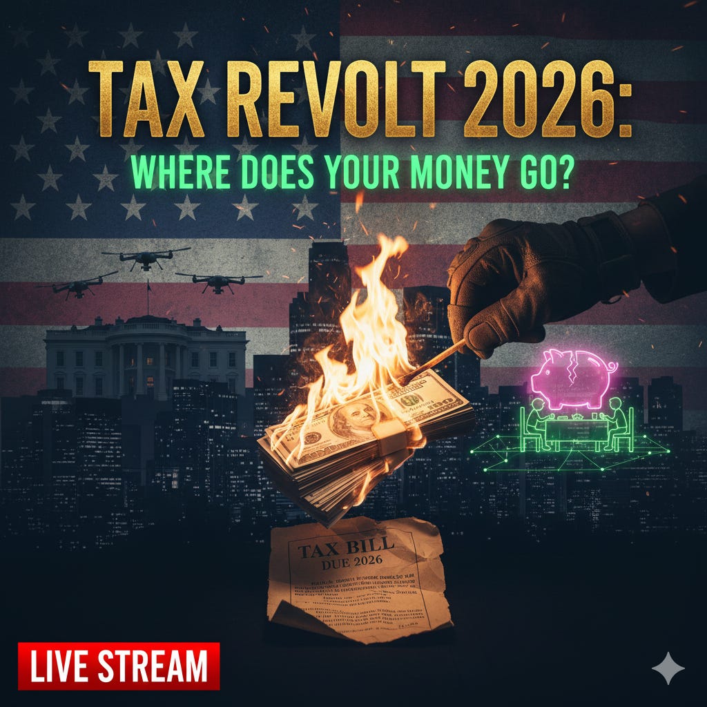 TAX REVOLT 2026: Where Does Your Money Go?