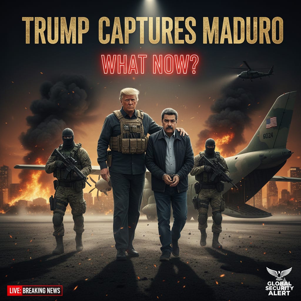 Trump Captures Maduro: What Now?